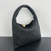 Bottega Veneta Tosca Baci Bag Black 31x19x9cm - 6
