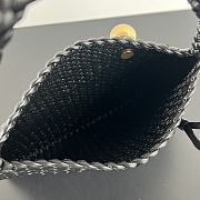 Bottega Veneta Tosca Baci Bag Black 31x19x9cm - 4