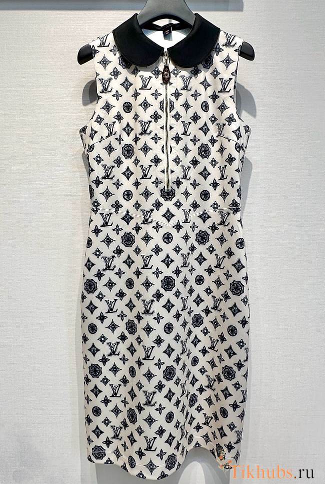 Louis Vuitton LV Monogram Fitted Dress - 1
