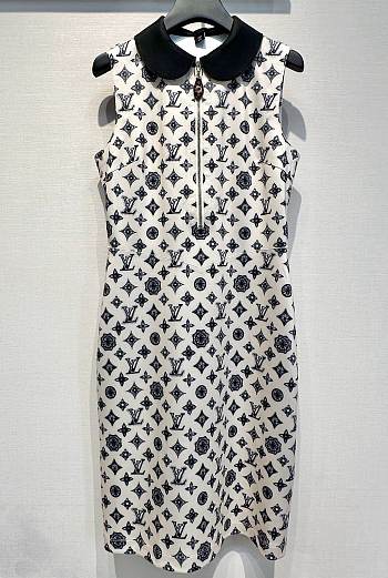 Louis Vuitton LV Monogram Fitted Dress