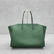 The Row Marlo 17 Bag Green Leather 43x9x37cm - 2