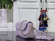 Louis Vuitton LV Wallet On Chain Ivy Purple 23.5x12x4.3cm - 3