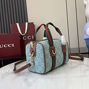 Gucci GG Mini Denim Bag 20x13x13cm - 5
