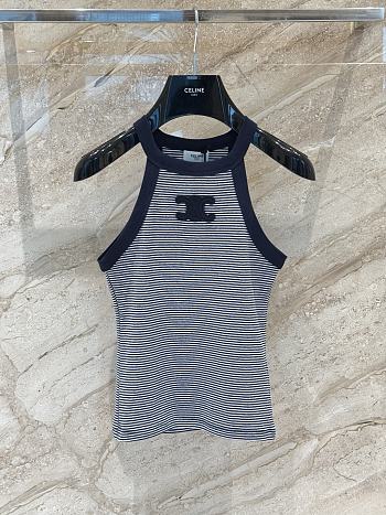 Celine Triomphe Tank Top Jersey