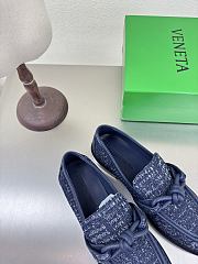 Bottega Veneta Astaire Navy Blue Loafer - 5