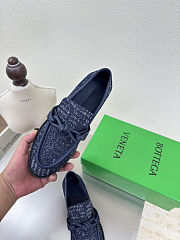 Bottega Veneta Astaire Navy Blue Loafer - 2