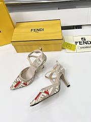 Fendi Colibrì FF-Motif Slingback Pumps 85mm - 4