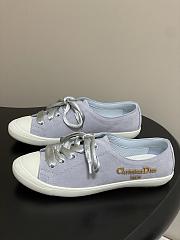 Dior Lucky Sneaker Pale Blue Suede Calfskin - 3