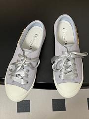 Dior Lucky Sneaker Pale Blue Suede Calfskin - 2