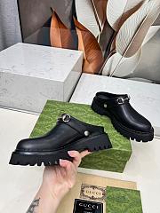 Gucci Women's Mule With Horsebit Black  - 4