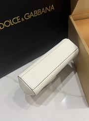 Dolce & Gabbana Small Sicily White Handbag 18x11x6cm - 5