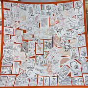 Hermes Scarf 90x90cm 05 - 2