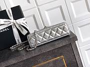 Chanel Mini Kelly Silver 13x19x7cm - 4