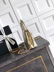 Chanel Mini Kelly Gold 13x19x7cm - 4