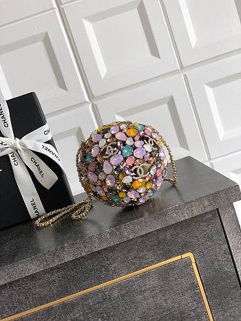 Chanel Sphere Minaudière 13x13x13cm 