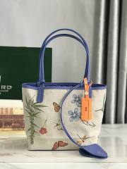 Goyard Mini Anjou Tote Bag Blue 20x20x10cm - 4