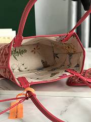 Goyard Mini Anjou Tote Bag Red 20x20x10cm - 5