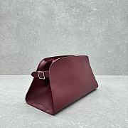 The Row Margaux Buckled Leather Clutch 43x20x24cm - 3