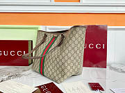 Gucci Ophidia Large Tote Bag Brown 31x28.5x20cm - 3