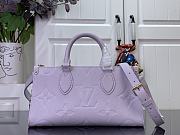 Louis Vuitton LV Onthego East West Purple 25x13x10cm - 2