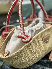 Prada Small Crochet Bag Natural 25x11.5x14cm - 2