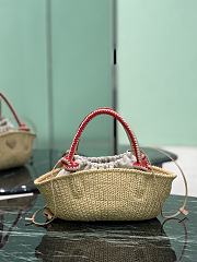 Prada Small Crochet Bag Natural 25x11.5x14cm - 3