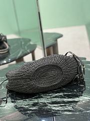 Prada Small Crochet Bag Black 25x11.5x14cm - 2