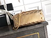 Chanel Coco Handle Gold Lambskin 23cm - 4