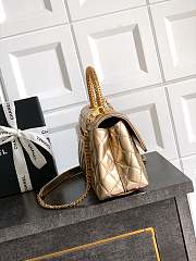 Chanel Coco Handle Gold Lambskin 23cm - 3