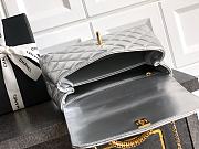 Chanel Coco Handle Silver Gold Lambskin 23cm - 2