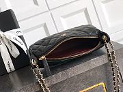 Chanel Phone Holder Chain Black Caviar Gold 21x12x5.5cm - 6