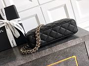 Chanel Phone Holder Chain Black Caviar Gold 21x12x5.5cm - 5