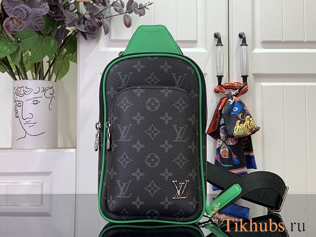 Louis Vuitton LV Sac Avenue Slingbag PM Green 33x16x5.7cm - 1