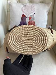 Loewe Petal Basket Bag Natural 46x24.5x13cm - 2