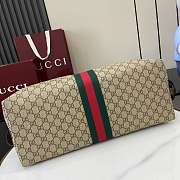 Gucci Savoy Medium Travel Bag Brown 48x28x18cm - 4