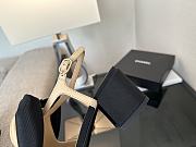 Chanel Camellia Slingback Pumps Beige 6cm - 5