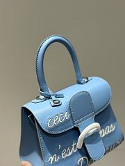 Delvaux L'Humour Blue 20cm - 4