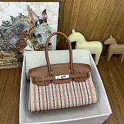 Hermes Birkin Shoulder Brown 29 Silver 29x16x14cm - 1