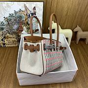 Hermes Birkin Shoulder Brown 29 Silver 29x16x14cm - 2