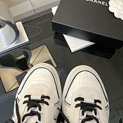 Chanel White Sneaker 09 - 3