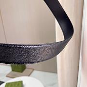 Gucci Black Gold Belt 4cm - 5