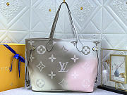 Louis Vuitton LV Neverfull MM Tote Sunset Khaki 31x28x14cm - 1