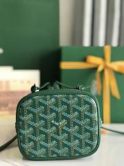 Goyard Petit Flot Mini Bucket Bag Green 17.5x12x10cm - 4