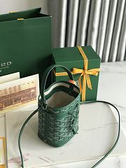Goyard Petit Flot Mini Bucket Bag Green 17.5x12x10cm - 2