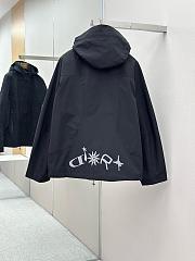 Dior Lewis Hamilton Parka Black Technical Fabric Jacket - 2