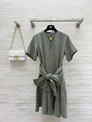 Loewe Pebble Dress Viscose Linen - 1