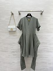 Loewe Pebble Dress Viscose Linen - 2