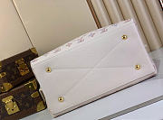 Louis Vuitton LV Carmel Mahina Bag Dream Cream 40x35x17cm - 4