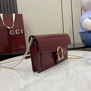 Gucci Dionysus Wallet On Chain Red 20x12.5x4.5cm - 6