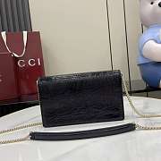 Gucci Dionysus Wallet On Chain Black 20x12.5x4.5cm - 6